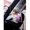 Niechodki niemowlęce ocieplane Happy Feet Heather Bees 8-18 mc