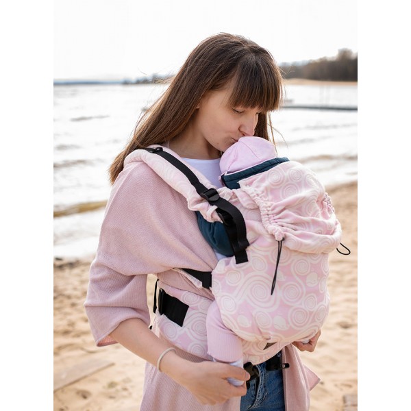 Multi Grow Carrier: Candy Waves, 100% cotton, jacquard