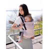 Multi Grow Carrier: Violet Pearl Waves,, 100% cotton, jacquard
