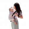 Multi Grow Carrier: Violet Pearl Waves,, 100% cotton, jacquard
