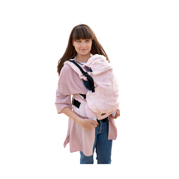 Multi Grow Carrier: Candy Waves, 100% cotton, jacquard