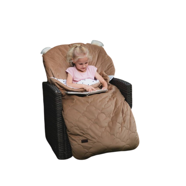 Dream Catcher sleeping bag Caramel Teddy in Clouds - 170x75 cm