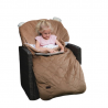 Dream Catcher sleeping bag Caramel Teddy in Clouds - 170x75 cm