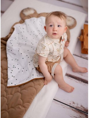 Schlafsäckchen Dream Catcher (Light) Caramel Teddy in Clouds - 120x60 cm