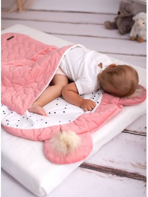 Śpiworek Dream Catcher (Light) Hearts Strawberry - 120x60 cm
