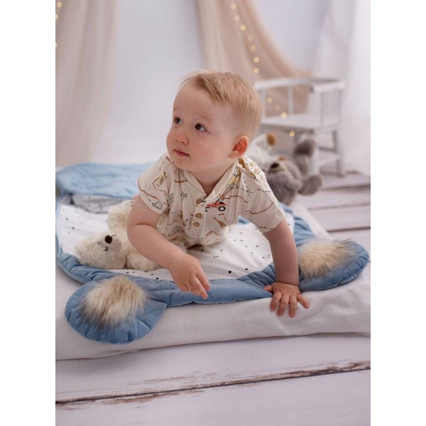 Śpiworek Dream Catcher (Light) Triangles Jeans - 120x60 cm
