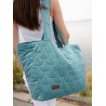 Torba Shopper Leaves Ocean Green