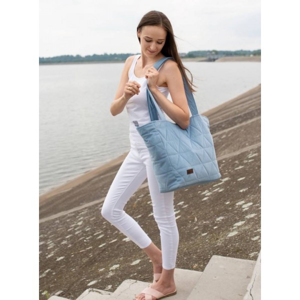 Torba Shopper  Triangles Jeans