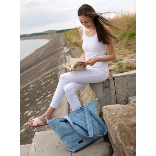 Torba Shopper  Triangles Jeans