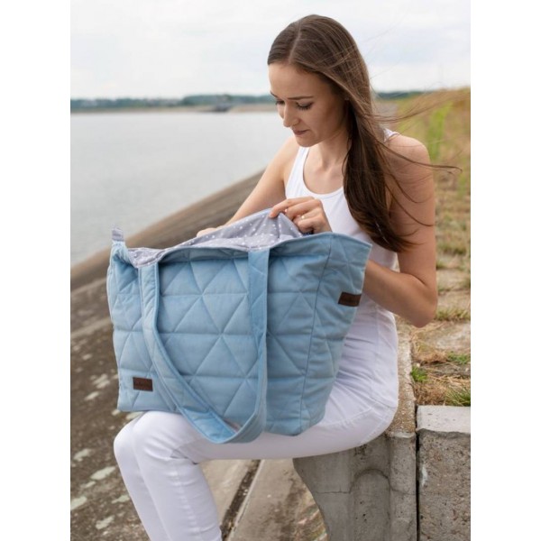 Torba Shopper  Triangles Jeans