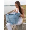 Torba Shopper  Triangles Jeans