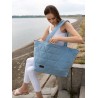 Torba Shopper  Triangles Jeans