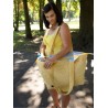 Torba Shopper Triangles Mustard