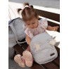 Plecak dziecięcy Travel Bear (Mini) Triangles Light Grey