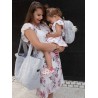 Plecak dziecięcy Travel Bear (Mini) Triangles Light Grey