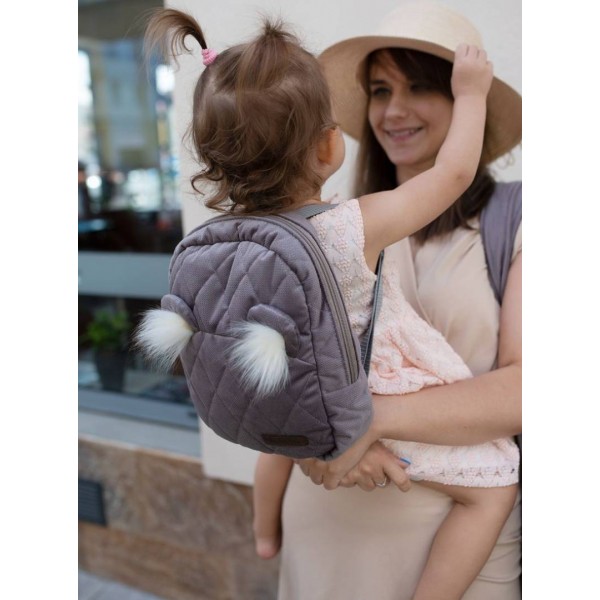 Kinderrucksack Travel Bear (Mini) Diamond Brownie