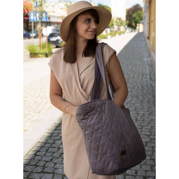 Tasche Shopper Diamond Brownie