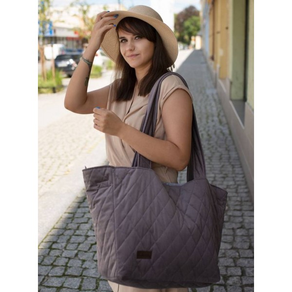 Tasche Shopper Diamond Brownie