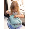 Kinderrucksack Travel Bear (Mini)  Triangles Aquamarine