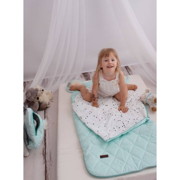 Kinderrucksack Travel Bear (Mini)  Triangles Aquamarine