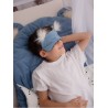 Augenbinde/zum Schlafen Dreamy Bear (Mini) Triangles Jeans