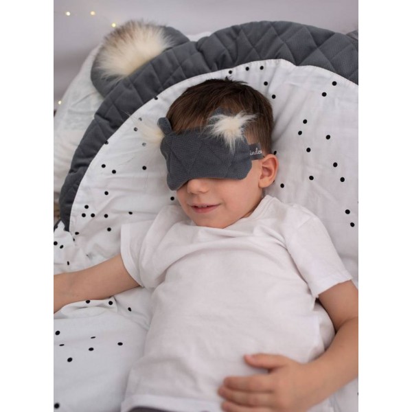 Opaska na oczy/do spania Dreamy Bear (Mini) Graphite Diamonds