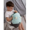 Kinderrucksack Travel Bear (Mini)  Triangles Aquamarine