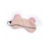 Opaska na oczy/do spania Dreamy Bear (Mini) Triangles Pink