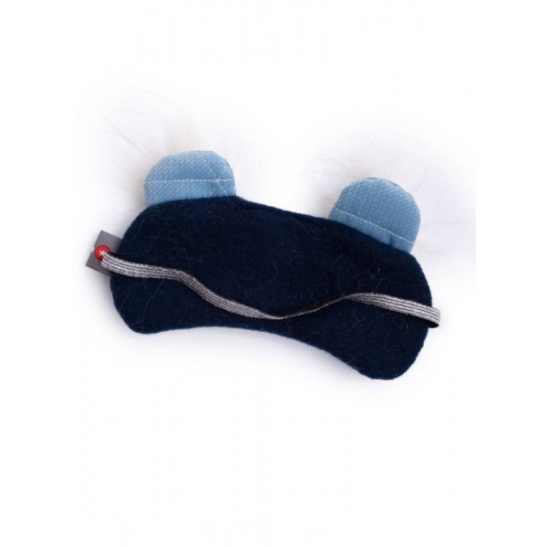 Augenbinde/zum Schlafen Dreamy Bear (Mini) Triangles Jeans
