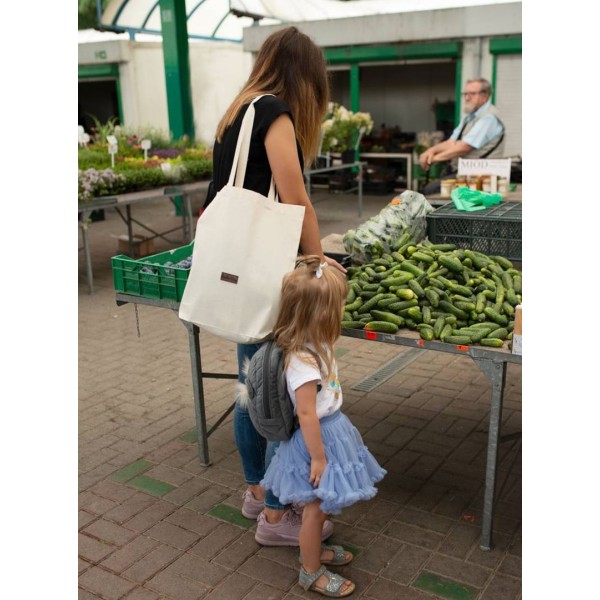 Baumwolleinkaufstasche Eco Shopper Maxi (naturbelassene baumwolle)
