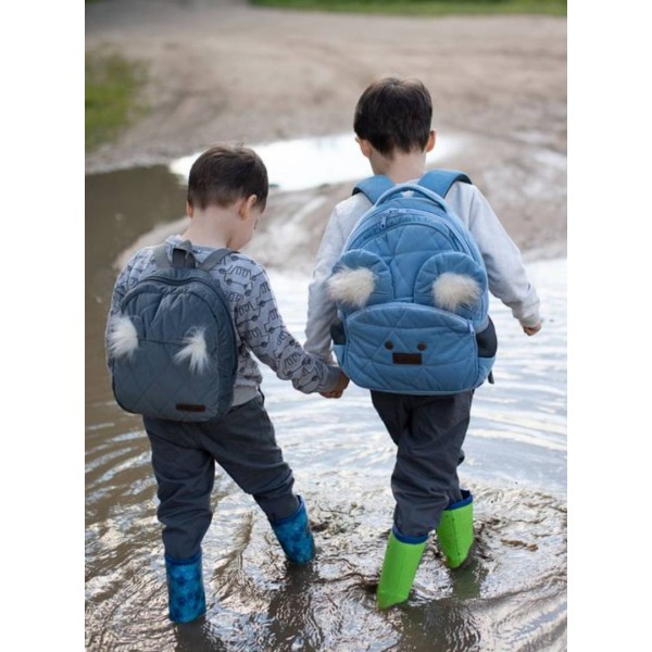 Kinderrucksack Travel Bear (Mini) Graphite Diamonds