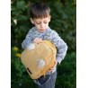 Plecak dziecięcy Travel Bear (Mini) Triangles Mustard