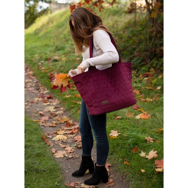 Torba Shopper Stars Maroon