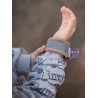 Rückstrahlender Verband auf den Arm Flash Caramel Teddy in Clouds