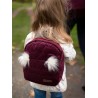 Kinderrucksack Travel Bear (Mini) Stars Maroon