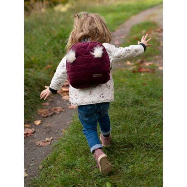 Kinderrucksack Travel Bear (Mini) Stars Maroon