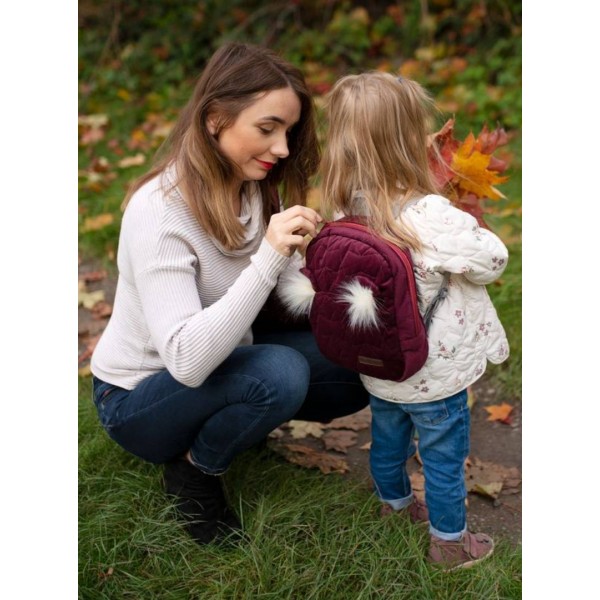 Kinderrucksack Travel Bear (Mini) Stars Maroon
