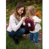 Kinderrucksack Travel Bear (Mini) Stars Maroon
