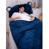 Śpiworek Dream Catcher Big Diamonds Deep Blue - 200x85 cm