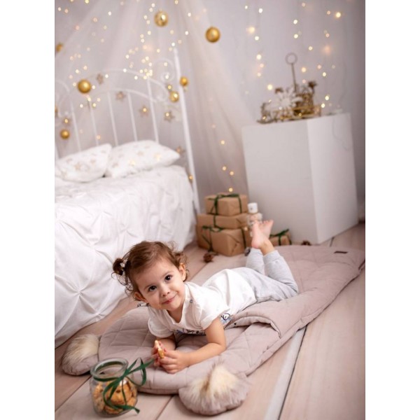 Śpiworek Dream Catcher Triangles Vanilla Cream - 120x60 cm