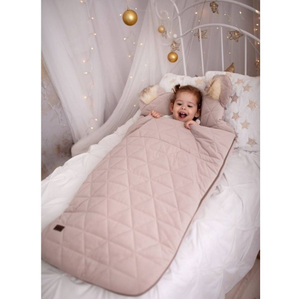 Śpiworek Dream Catcher Triangles Vanilla Cream - 120x60 cm