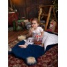 Śpiworek Dream Catcher Big Diamonds Deep Blue - 120x60 cm