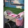 Handschuhe zum Kinderwagen Muff&Go Hearts Strawberry