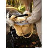 Torba Shopper Triangles Mustard