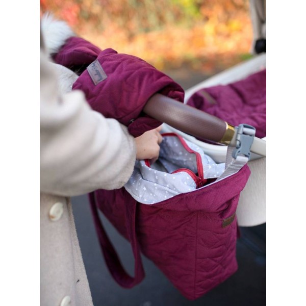 Torba Shopper Stars Maroon