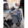 Handschuhe zum Kinderwagen Muff&Go Graphite Diamonds