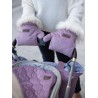 Handschuhe zum Kinderwagen Muff&Go Heather Bees
