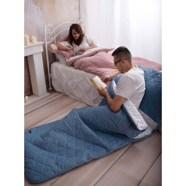 Śpiworek Dream Catcher Triangles Jeans - 250x100 cm