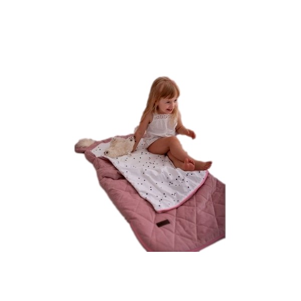 Schlafsäckchen Dream Catcher Light Triangles Pink - 120x60 cm