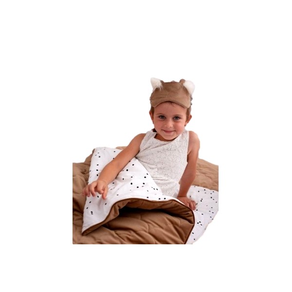 Opaska na oczy/do spania Dreamy Bear (Mini) Caramel Teddy in Clouds
